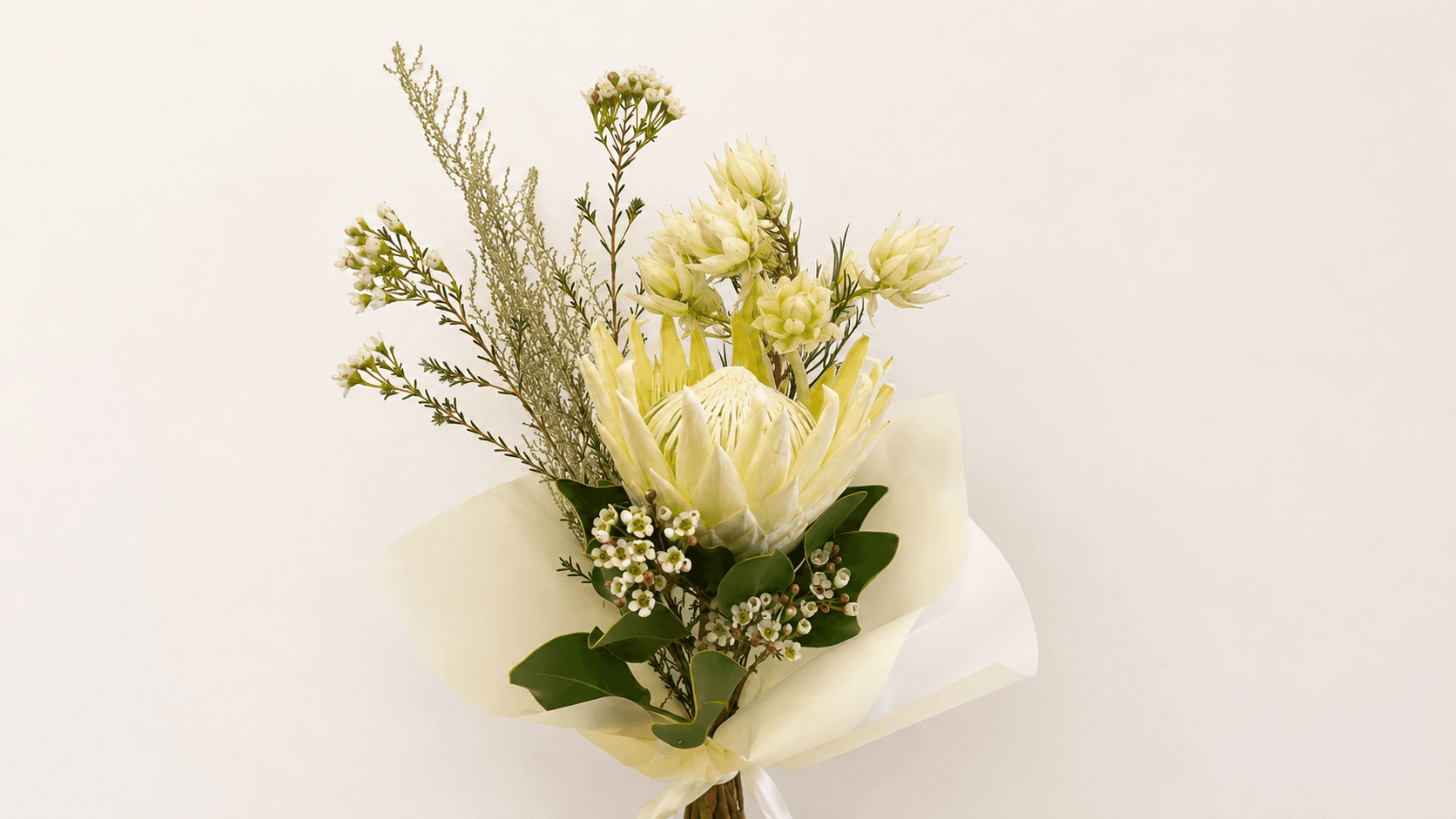 Mixture of white bouquet