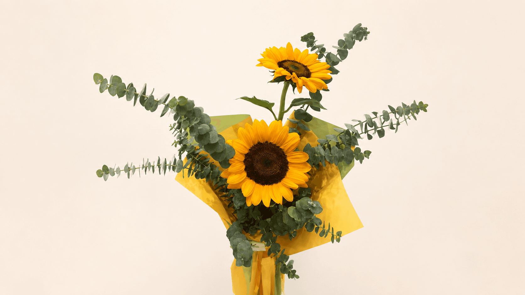 sunny eucalyptus bouquet
