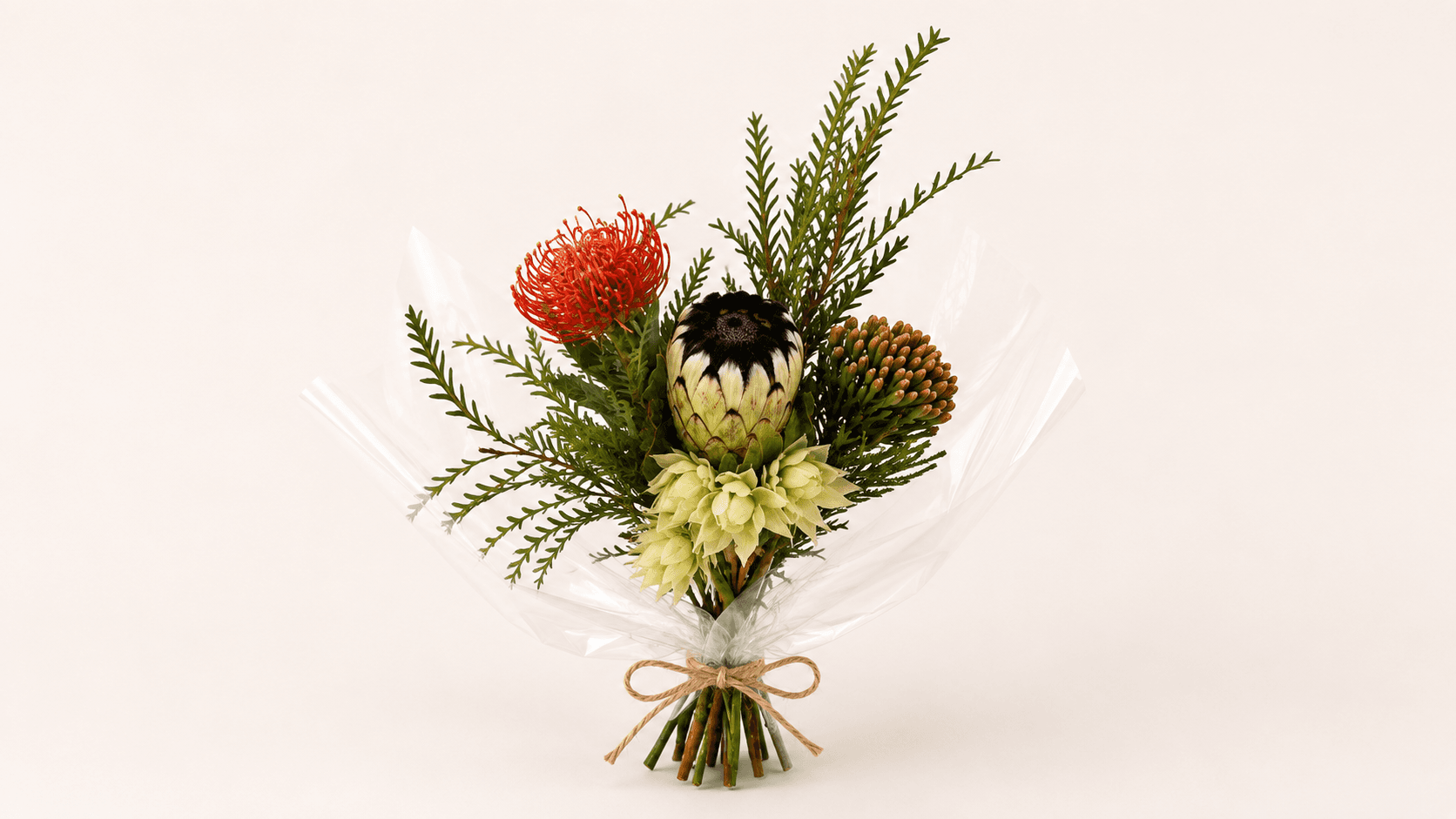 Glossy bouquet
