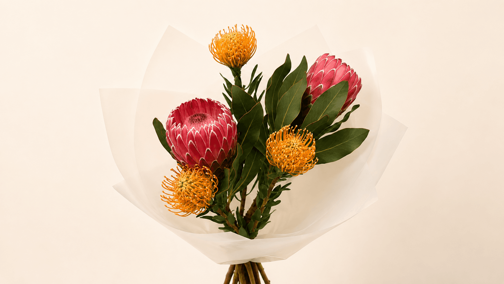 Hot Take bouquet